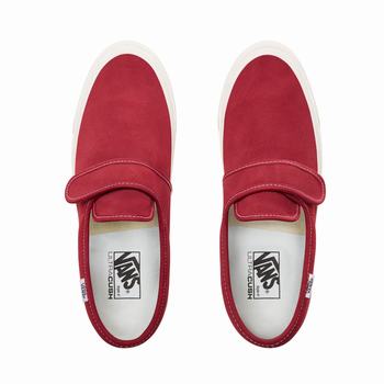 Damske Tenisky Vans Anaheim Factory Slip-On 47 V Dx Tmavo Červené VA67HGUQT